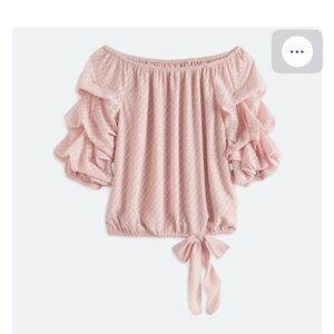 Vince Camuto Kellen Side Tie Blouse